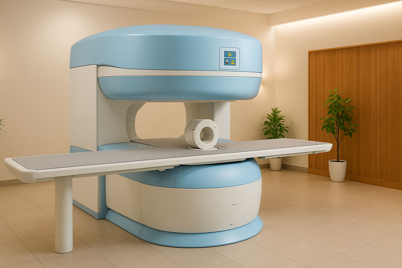 Macchinario per risonanze magnetiche aperte